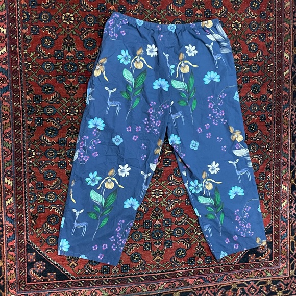 The Cat's Pajamas Deerly Luxe Pima Capri Size XL - Picture 6 of 16